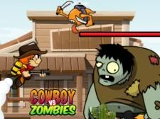 Attaque de cowboys contre zombies