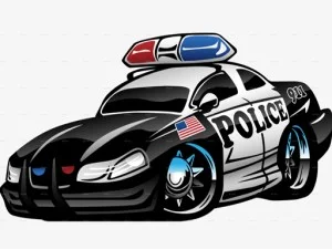 Souvenir d'une voiture de police